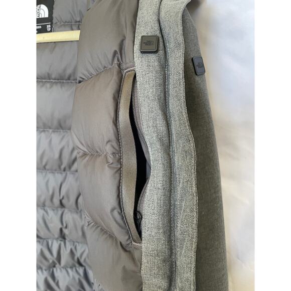 The North Face Mauna Kea Down Parka Jacket Coat Heather Grey ~ Extra Small - Picture 8 of 9
